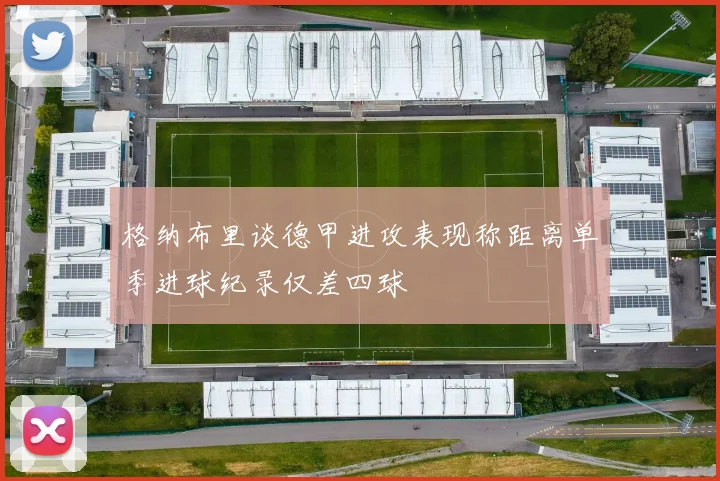 格纳布里谈德甲进攻表现称距离单季进球纪录仅差四球
